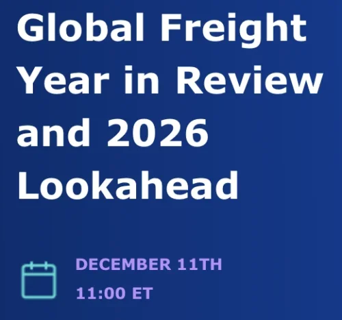 Webinar Global Freight Review and 2026