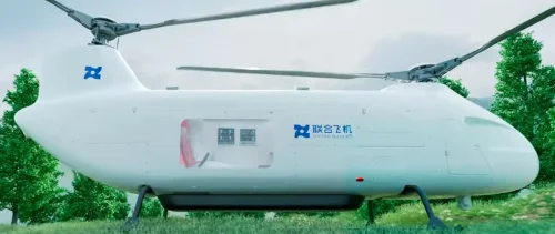 Largest uncrewed tandem rotor hellicopter