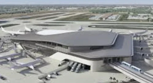Tampa airport new pax terminal design